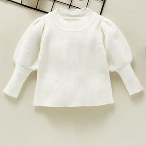 24mo. BISHOP SLEEVE RIBBED SWEATER